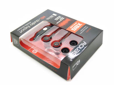 手机线控耳麦重低音 入耳式耳机通用 魔音面条线耳机 -可通话耳机SLS-N75	