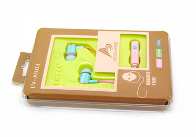 潮流魔音耳机 带麦低音入耳式手机耳机 耳塞线控带话筒 -WV-A903 