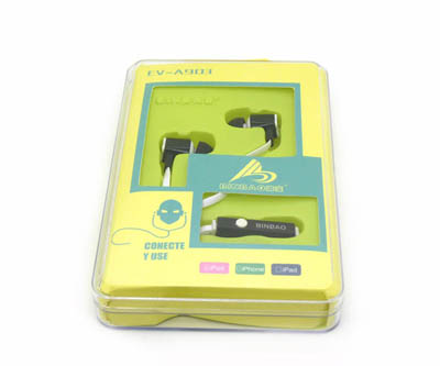 潮流魔音耳机 带麦低音入耳式手机耳机 耳塞线控带话筒 -WV-A903	