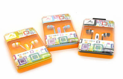 手机线控耳机 入耳式耳塞 耳麦苹果三星小米华为 电脑游戏机通用耳机 -EV-A804	