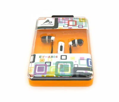 手机线控耳机 入耳式耳塞 耳麦苹果三星小米华为 电脑游戏机通用耳机 -EV-A804