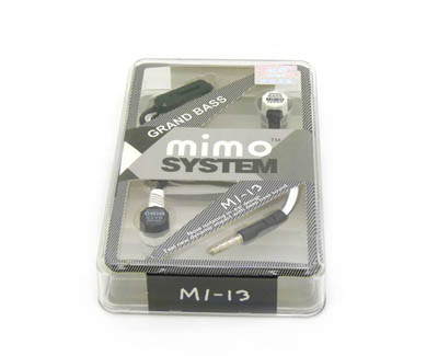 时尚手机耳机 带麦低音入耳式手机耳机 耳塞线控带话筒 -MI-13