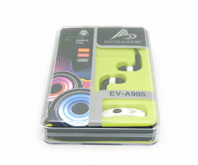 重低音跑步手机线控电脑音乐挂耳式带耳麦 运动耳机 -面条线耳机EV-A905