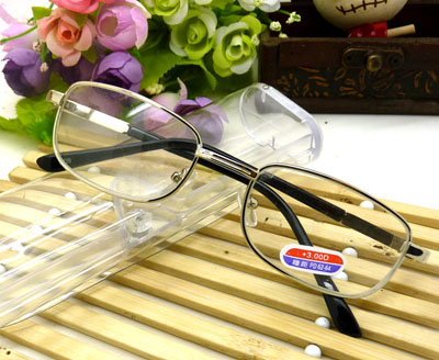 散光老花眼镜 品牌高档防疲劳男女老光镜/精装老花镜