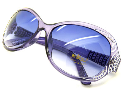 太阳镜 防紫外线 女潮酷大框女士渐变色墨镜时尚热卖----8937