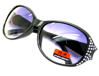 太阳镜 防紫外线 女潮酷大框女士渐变色墨镜时尚热卖----8038