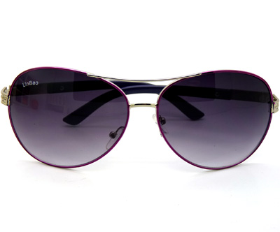 新款 男女通用太阳眼镜金属框时尚蛤蟆镜墨镜-8219