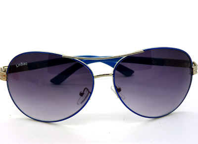 新款 男女通用太阳眼镜金属框时尚蛤蟆镜墨镜-8219