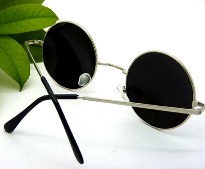 欧美风 lady gaga款 复古 圆形墨镜 反光眼镜太阳镜