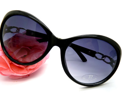 新款时尚复古渐变偏光镜 大框潮流酷墨镜优雅眼镜-2070	