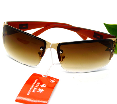 韩国切边眼镜 防紫外线眼镜 男女款无框超轻太阳眼镜-704