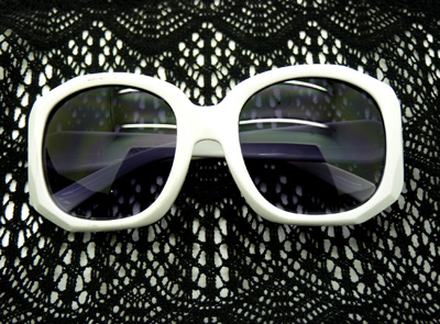 新款时尚复古渐变偏光镜 大框潮流墨镜 -3801	