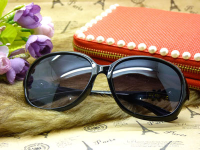 新款时尚复古偏光镜 大框驾驶太阳镜-0116-12号