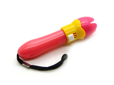 创意礼品莲花手电筒个性挂饰 儿童玩具 新奇特价-莲花小手电