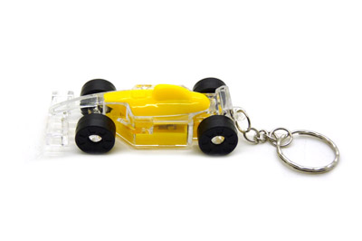 儿童玩具赛车挂件 钥匙挂件 -彩光赛车小手电	
