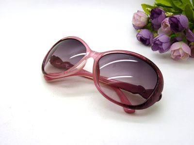 新款太阳镜女明星款大框圆脸墨镜-3624	-24号