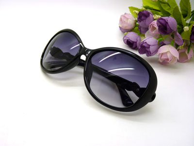 新款太阳镜女明星款大框圆脸墨镜-3624	-24号