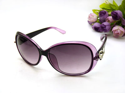 新款太阳镜女明星款大框圆脸墨镜-3612	-61号