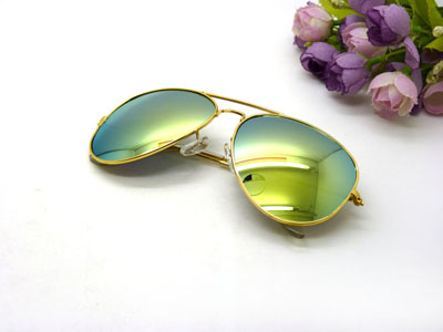 太阳镜男童反光墨镜女童太阳眼镜炫彩蛤蟆镜孩子眼镜-3026