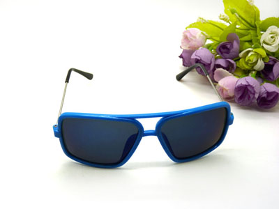 小孩太阳镜宝宝眼镜金属时尚蛤蟆镜大框遮阳镜 眼睛-2278小孩	