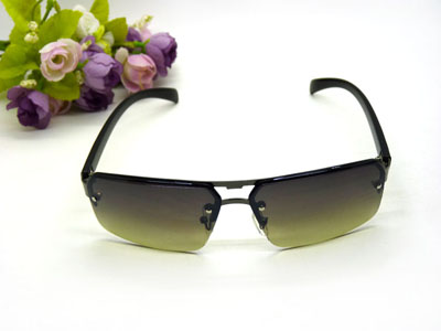 男士墨镜偏光增晰钓鱼眼镜司机飞行员驾车开车专用黑超-509号