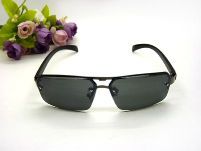 男士墨镜偏光增晰钓鱼眼镜司机飞行员驾车开车专用黑超-509号