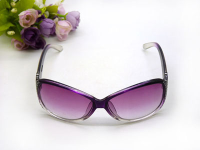 新款时尚女渐变偏光镜 大框潮流酷墨镜女太阳-360号