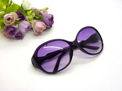 新款时尚女渐变偏光镜 大框潮流酷墨镜女太阳-825号	