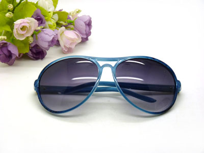 新款时尚女渐变偏光镜 大框潮流酷墨镜女太阳-2097号