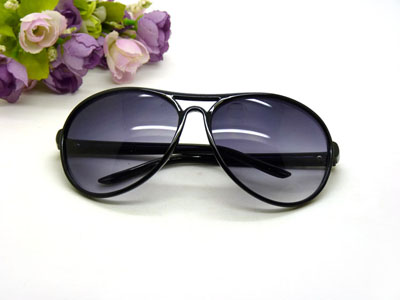 新款时尚女渐变偏光镜 大框潮流酷墨镜女太阳-2097号