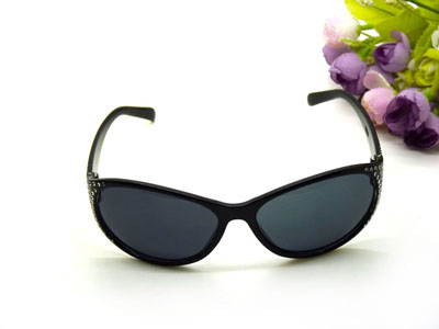 太阳镜女潮明星款蛤蟆镜偏光墨镜防紫外线可配近视-8009-64号