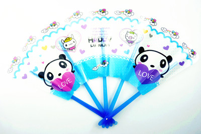 创意/个性/卡通/塑料/小折扇子