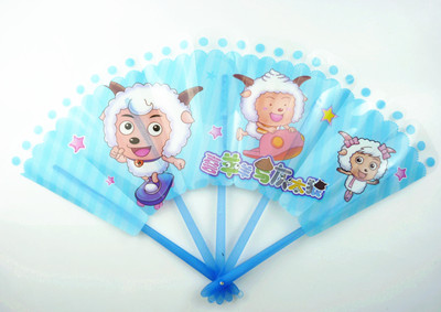 创意/个性/卡通/塑料/小折扇子	