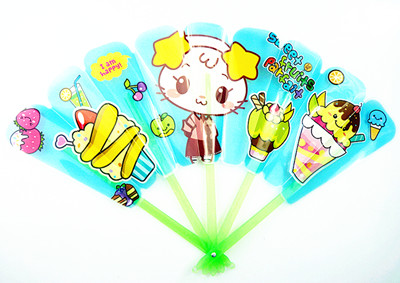 创意/个性/卡通/塑料/小折扇子