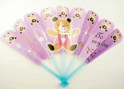 创意/个性/卡通/塑料/小折扇子