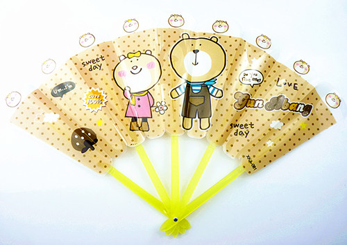 创意/个性/卡通/塑料/小折扇子	