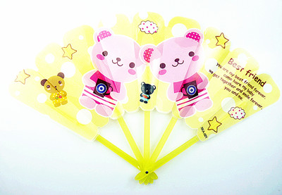 创意/个性/卡通/塑料/小折扇子