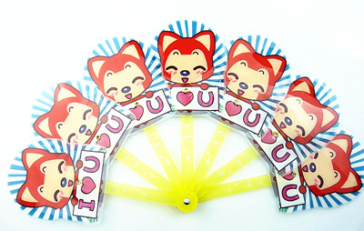 创意/个性/卡通/12玲珑系列/小折扇子