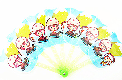 创意/个性/卡通/12玲珑系列/小折扇子