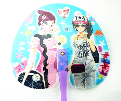 创意/个性/卡通/3D立体扇子	