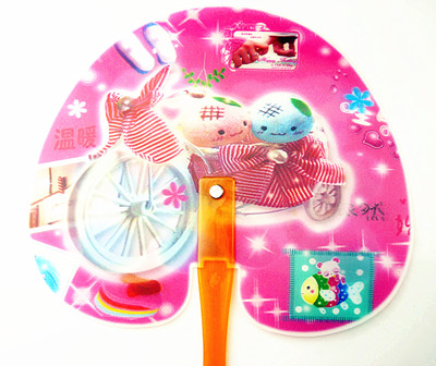 创意/个性/卡通/3D立体扇子	