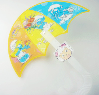 创意/个性/卡通/大扇形/3D立体扇子	