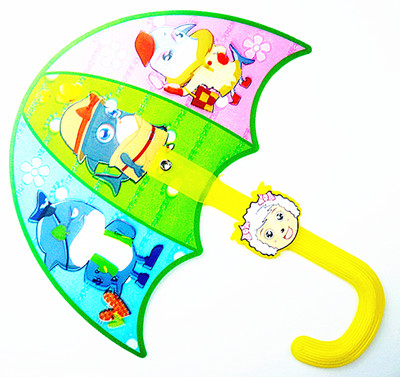 创意/个性/卡通/大扇形/3D立体扇子 