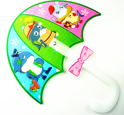 创意/个性/卡通/大扇形/3D立体扇子