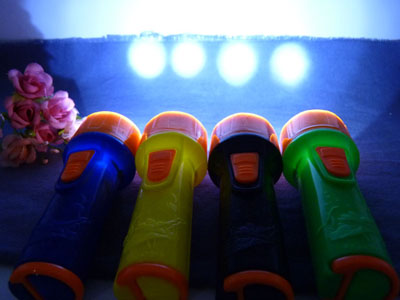 环保塑料小手电筒 LED迷你手电筒 强光小电筒-1918	