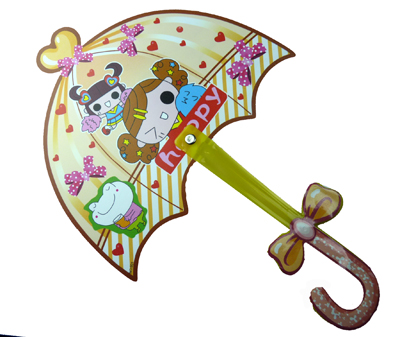 创意/个性/卡通/小扇形/3D立体扇子 