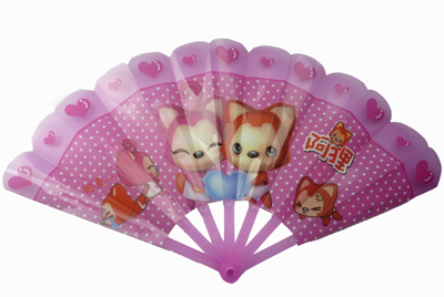 创意/卡通/个性/时尚/耐用/塑仿凤尾扇