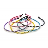 日韩版发饰发夹头饰水钻带钻 镶钻女士发箍水晶头箍 -不锈钢布艺水钻发卡  百搭女士发箍