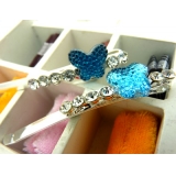 时尚发夹 美少女靓丽发夹 镶钻合金发饰