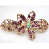  水钻合金发夹顶夹发饰 时尚边夹发卡 马尾夹横夹 奢华头饰--------2	